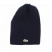 LACOSTE   Knit Baggy Beanie Winter Hat Knitted Cap Skull RB3504  eb-95164145